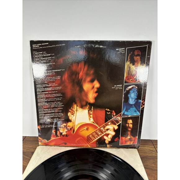 Triumph Rock & Roll Machine AFL1-2982 Vinyl Record LP VG+ - Picture 10 of 13